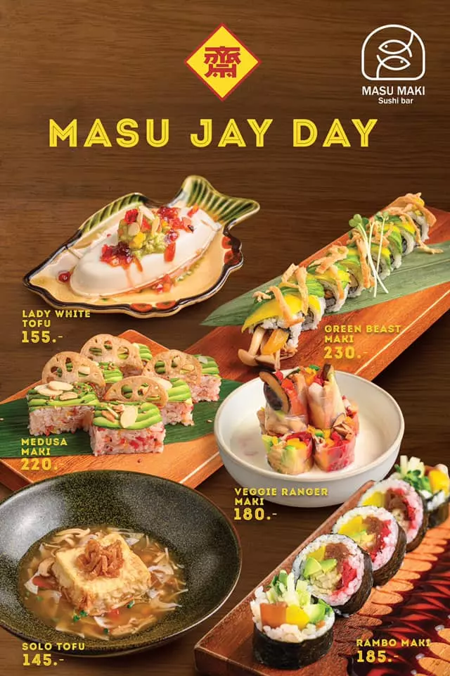 Masu Maki & Sushi Bar Menu With Prices