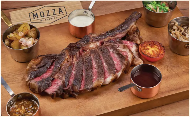 Mozza by Cocotte beef Prices 