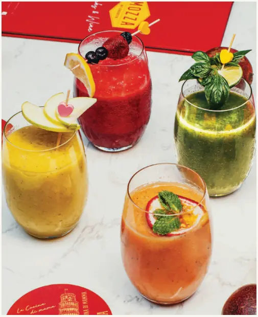 Mozza by Cocotte Home Made Juices